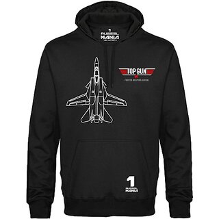                       RusselMania Men & Women Full Sleeve Printed Hooded Sweatshirt                                              
