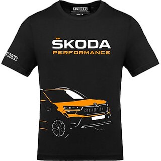 Exclusive Men FastB Men Printed, Typography Round Neck Black T-Shirt 2025 at ShopCircuit | ONDC