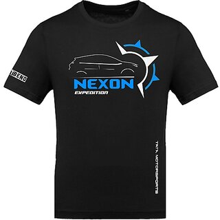 Elegant Men FastB Men Printed Round Neck Black T-Shirt 2025 at ShopCircuit | ONDC