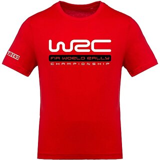 Modern Men FastB Men Typography Round Neck Red T-Shirt 2025 at ShopCircuit | ONDC