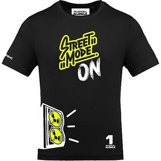 Luxurious Men FastB Men Printed Round Neck Black T-Shirt 2025 at ShopCircuit | ONDC