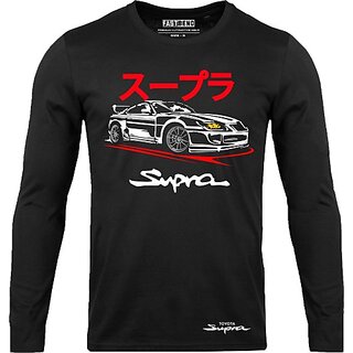 Stylish Men FastB Men Printed Round Neck Black T-Shirt 2025 at ShopCircuit | ONDC