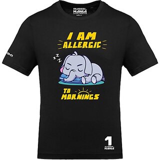 Best Men FastB Men Printed Round Neck Black T-Shirt 2025 at ShopCircuit | ONDC