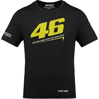 Best Men FastB Men Typography Round Neck Black T-Shirt 2025 at ShopCircuit | ONDC