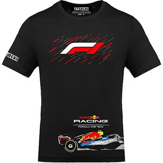 Luxurious Men FastB Men Printed Round Neck Black T-Shirt 2025 at ShopCircuit | ONDC