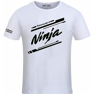Premium Men FastB Men Printed Round Neck White T-Shirt 2025 at ShopCircuit | ONDC