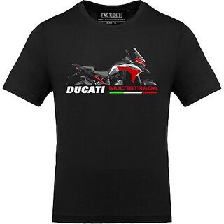 Top Men FastB Men Printed Round Neck Black T-Shirt 2025 at ShopCircuit | ONDC
