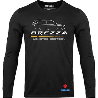 Top Men FastB Men Printed Round Neck Black T-Shirt 2025 at ShopCircuit | ONDC
