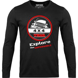 Elegant Men FastB Men Printed Round Neck Black T-Shirt 2025 at ShopCircuit | ONDC