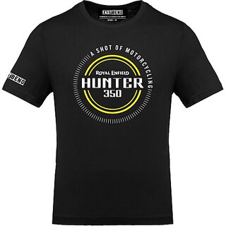 Exclusive Men FastB Men Typography Round Neck Black T-Shirt 2025 at ShopCircuit | ONDC