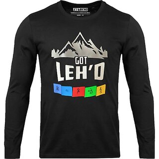 Best Men FastB Men Printed Round Neck Black T-Shirt 2025 at ShopCircuit | ONDC
