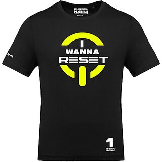 Luxurious Men FastB Men Typography Round Neck Black T-Shirt 2025 at ShopCircuit | ONDC