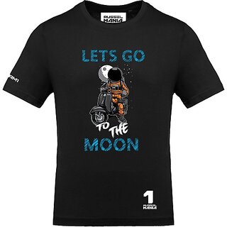 Luxurious Men FastB Men Printed Round Neck Black T-Shirt 2025 at ShopCircuit | ONDC