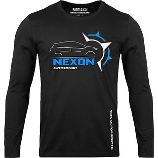 Affordable Men FastB Men Printed Round Neck Black T-Shirt 2025 at ShopCircuit | ONDC