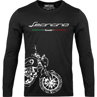 Stylish Men FastB Men Printed Round Neck Black T-Shirt 2025 at ShopCircuit | ONDC