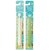 Smart Angel Japan, 360 Degree Kids Toothbrush- For Boy Or Girl Children's Dental Care, White and Green Color, Pack of 2