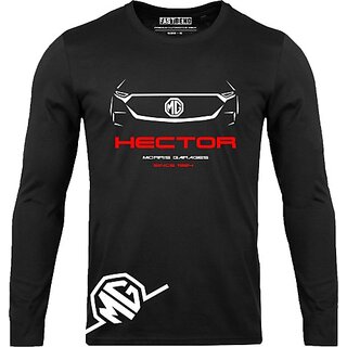                       FastB Men Typography Round Neck Black T-Shirt                                              