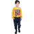 Kid Kupboard Boys Full-Sleeves Light Yellow Light Weight Sweatshirt (7-8 Years, Cotton, Pack of 1)