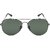 Redex UV Protected Unisex Aviator Green Sunglasses