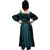Ajija Fashions Girls Maxi/Full Length Casual Dress (Green, 3/4 Sleeve)