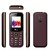 Eunity U1 310 (Dual SIM, 1.8 Inch Display, 1000 mAh Battery, Black)