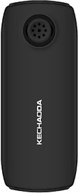Kechaoda K10 (Single Sim, 300 mAh Battery, Black)