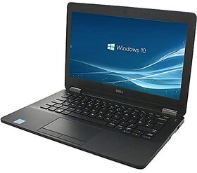 (Refurbished) Dell Latitude E7270 12.5 Inches Laptop (Intel Core I5 6Th Gen/8Gb/256 Gb Ssd/Windows 10/Ms Office Pro 2019/Integrated Graphics) Black