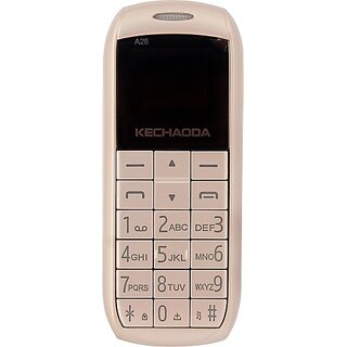 Kechaoda A26 (Dual Sim, 800 mAh Battery, Gold)