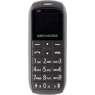                       Kechaoda A26 (Dual Sim, 800 mAh Battery, Black)                                              