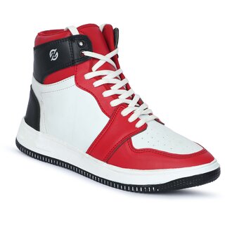 Modern Accessories Hakkel Mens Casual Red/White Shoes 2025 at ShopCircuit | ONDC