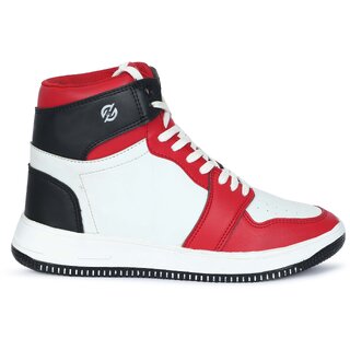 Modern Accessories Hakkel Mens Casual Red/White Shoes 2025 at ShopCircuit | ONDC