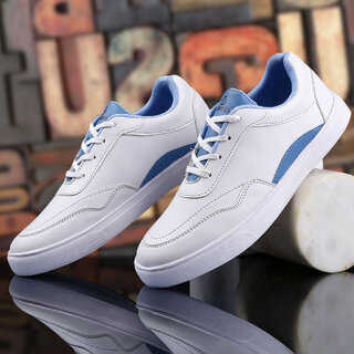 Casual Canvas Mens White Shoes Size 610