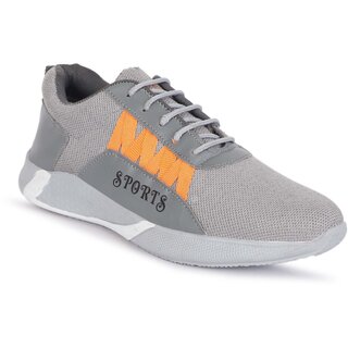 Premium Accessories Hakkel Mens Casual Grey Shoes 2025 at ShopCircuit | ONDC