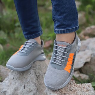 Premium Accessories Hakkel Mens Casual Grey Shoes 2025 at ShopCircuit | ONDC