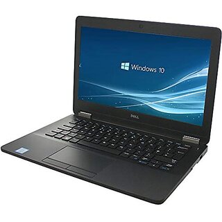 (Refurbished) Dell Latitude E7270 12.5 Inches Laptop (Intel Core I5 6Th Gen/8Gb/256 Gb Ssd/Windows 10/Ms Office Pro 2019/Integrated Graphics) Black