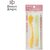 Smart Angel Japan Baby Feeding Spoon Set With Case (2 Pieces) and 360 Degree Kids Toothbrush (Green), Combo Set