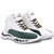 Hakkel High Ankle Comfortable White Green Sneakers For Men