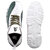 Hakkel High Ankle Comfortable White Green Sneakers For Men