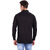 Vida Loca Black Cotton Solid Slim Fit Full Sleeves Shirt For Mens