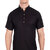 Vida Loca Black Cotton Solid Slim Fit Half Sleeves Shirt For Mens