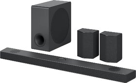 LG Sound Bar with Surround Speakers S95QR - 9.1.5 Channel, 810 Watts Output, Home Theater Audio with Dolby Atmos, DTSX,