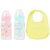 Smart Angel Japan Baby Feeding Bottle (Pack of 2, 250ml Each) and Waterproof Silicone Apron / Bib For Kids, Combo Set