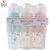 Smart Angel Japan Baby Feeding Bottle (Pack of 3, 250ml Each) and Waterproof Silicone Apron / Bib For Kids, Combo Set