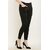 Footed  Western Wear Legging (Black, Solid)