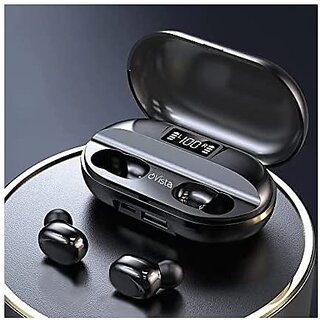                       IIVAAS TWS L21 Mini Wireless Earbuds with Dual Equalizer Water Resistance and Bluetooth v5.1 Total 12-Hour Playtime                                              