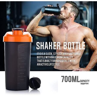 Buy Protein Shaker Bottle with Powder Storage 3 Compartment Gym Shake Blender Online Get 77 Off