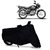 IIVAAS Water Resistance UV and Scratch Protection Dust Proof Bike Cover for Hero Splendor Plus (Black)