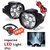ONE CUSTOM Bike 6 LED 10W Fog Light For Two Wheelers - Set of 2 (On/Off Switch Free)Automobile