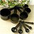 S4 Plastic Measuring Cups and Spoons Set with Box 8 pcs