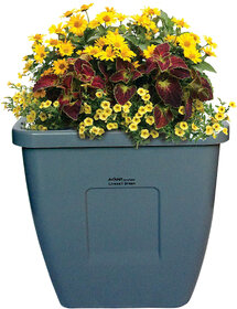 Livewell Green self watering flower pot 14 inch(pack of four)